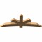 Ekena Millwork Alberta Smooth Timber Gable Bracket, Western Red Cedar, 72"W x 27"H x 3 1/2"D x 5 1/2"F, 9/12 Pitch GBW072X27X0406ALB00SWR - alternate 4